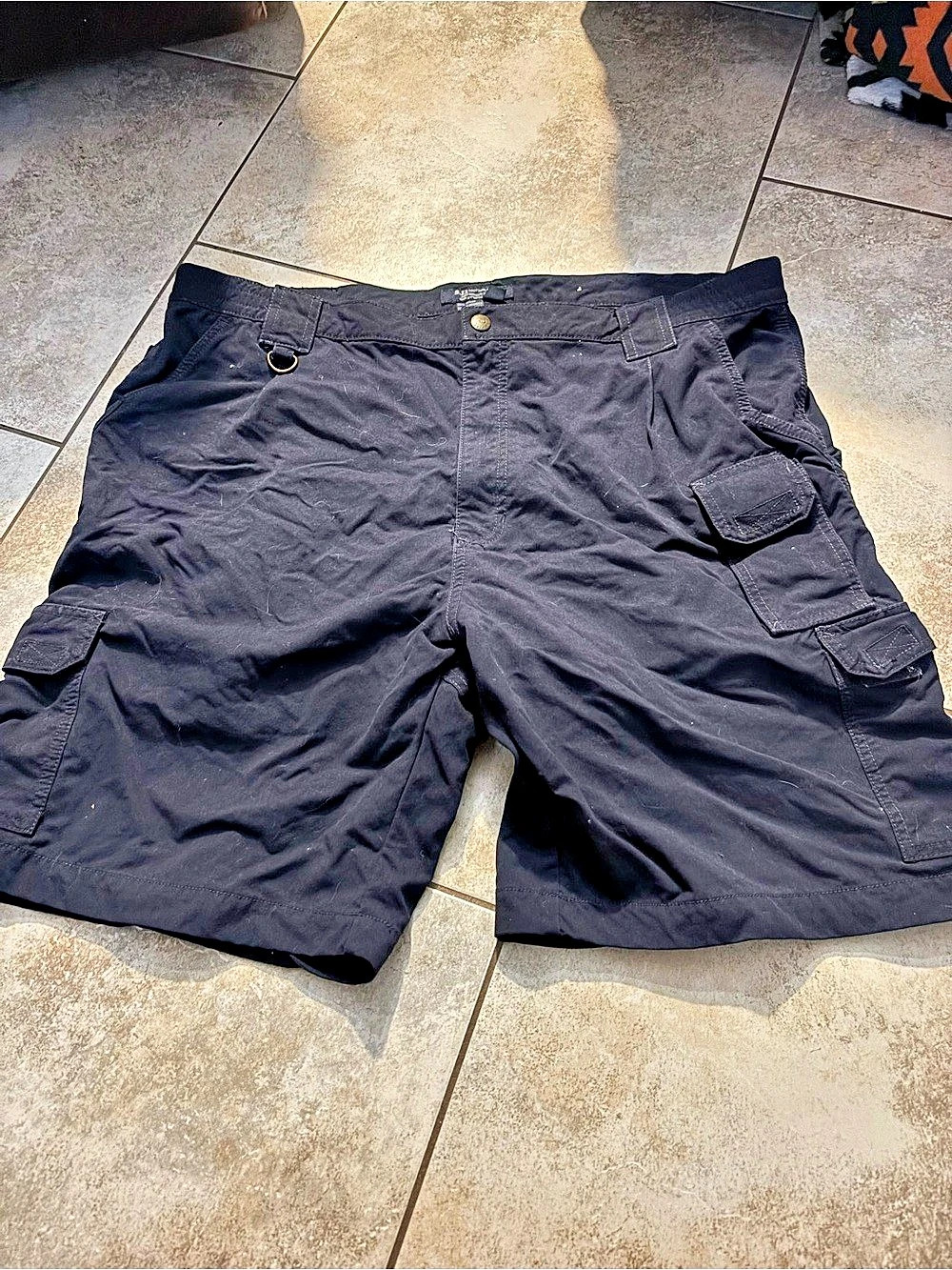 5.11 Tactical Cargo Shorts Black Waist 40